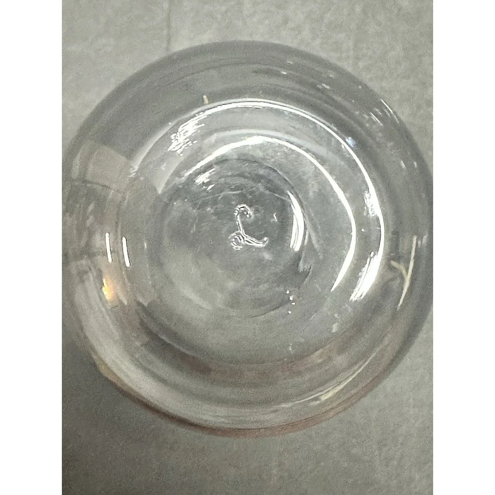 Set/14 Libbey Stemless Champagne Flute‎ Glasses 8.5 oz Delicate Wedding Shower